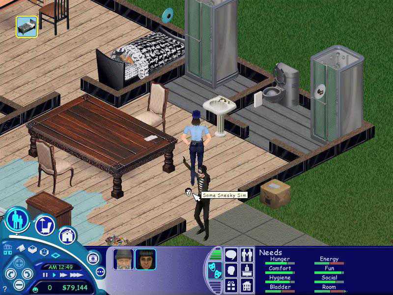 The Sims - PC (Electronics Arts - 1) video game collectible - Main Image 4