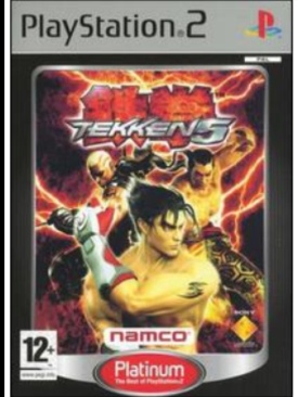 Tekken 5 (Platinum) - Sony PlayStation 2 (PS2) (Namco - 2) video game collectible [Barcode 711719637868] - Main Image 1
