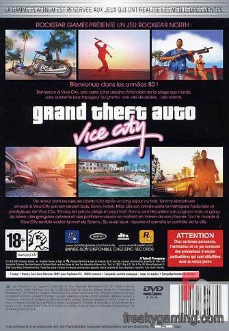 Grand Theft Auto: Vice City - Sony PlayStation 2 (PS2) (Rockstar Games - 1) video game collectible [Barcode 710425273889] - Main Image 2