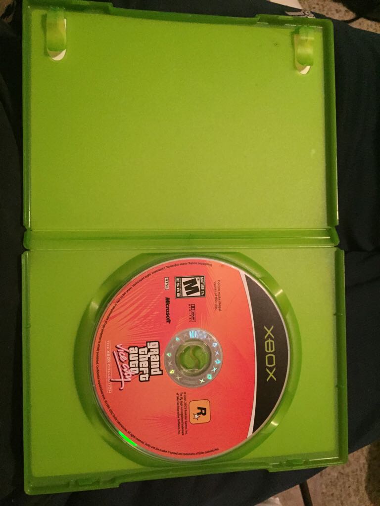 Grand Theft Auto: Vice City - Microsoft Xbox video game collectible - Main Image 2