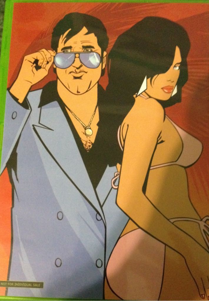 Grand Theft Auto: Vice City - Microsoft Xbox video game collectible - Main Image 2