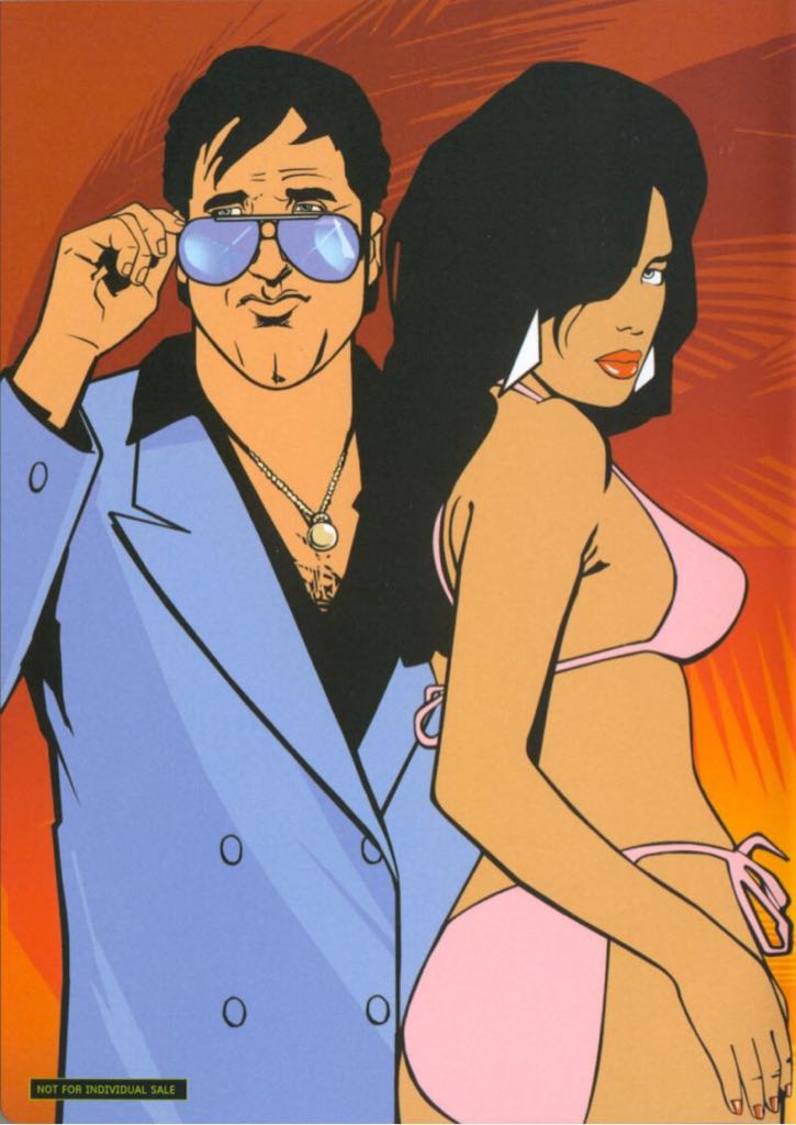 Grand Theft Auto: Vice City - Microsoft Xbox (Rock Star Games - 1) video game collectible - Main Image 2