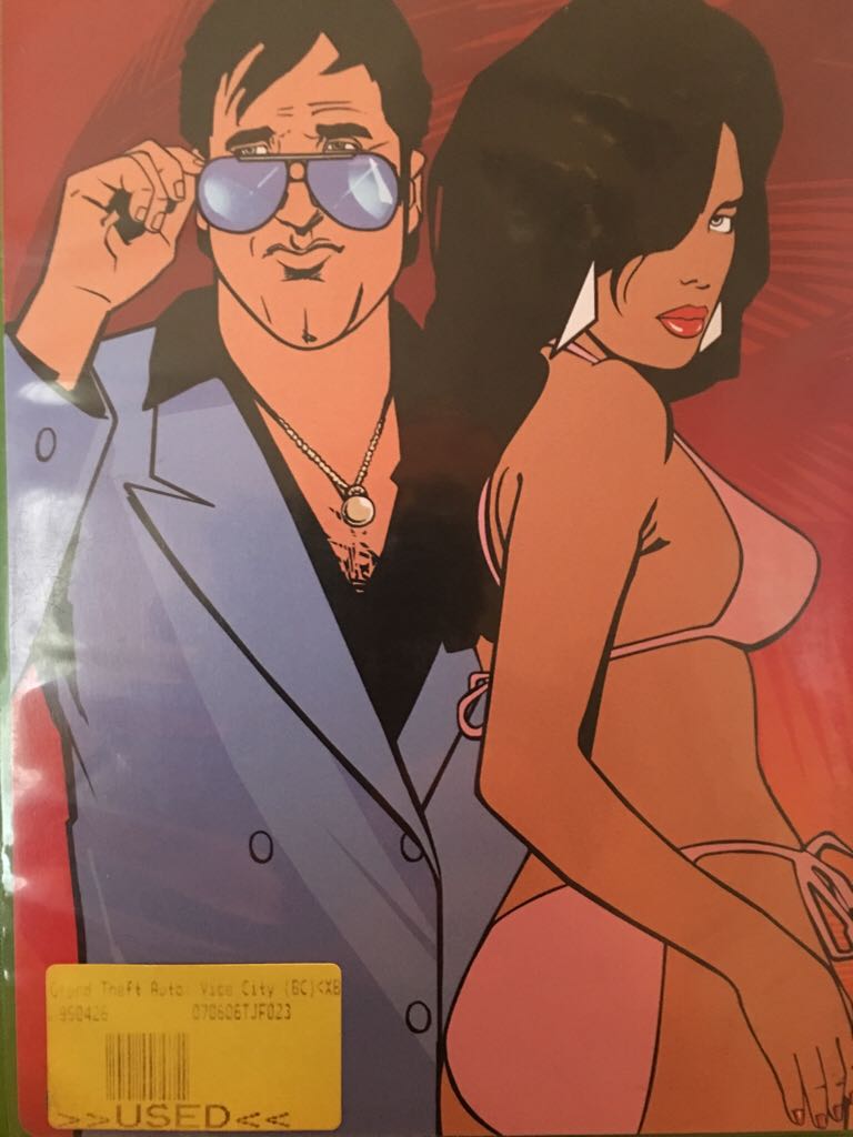 Grand Theft Auto: Vice City - Microsoft Xbox video game collectible - Main Image 2