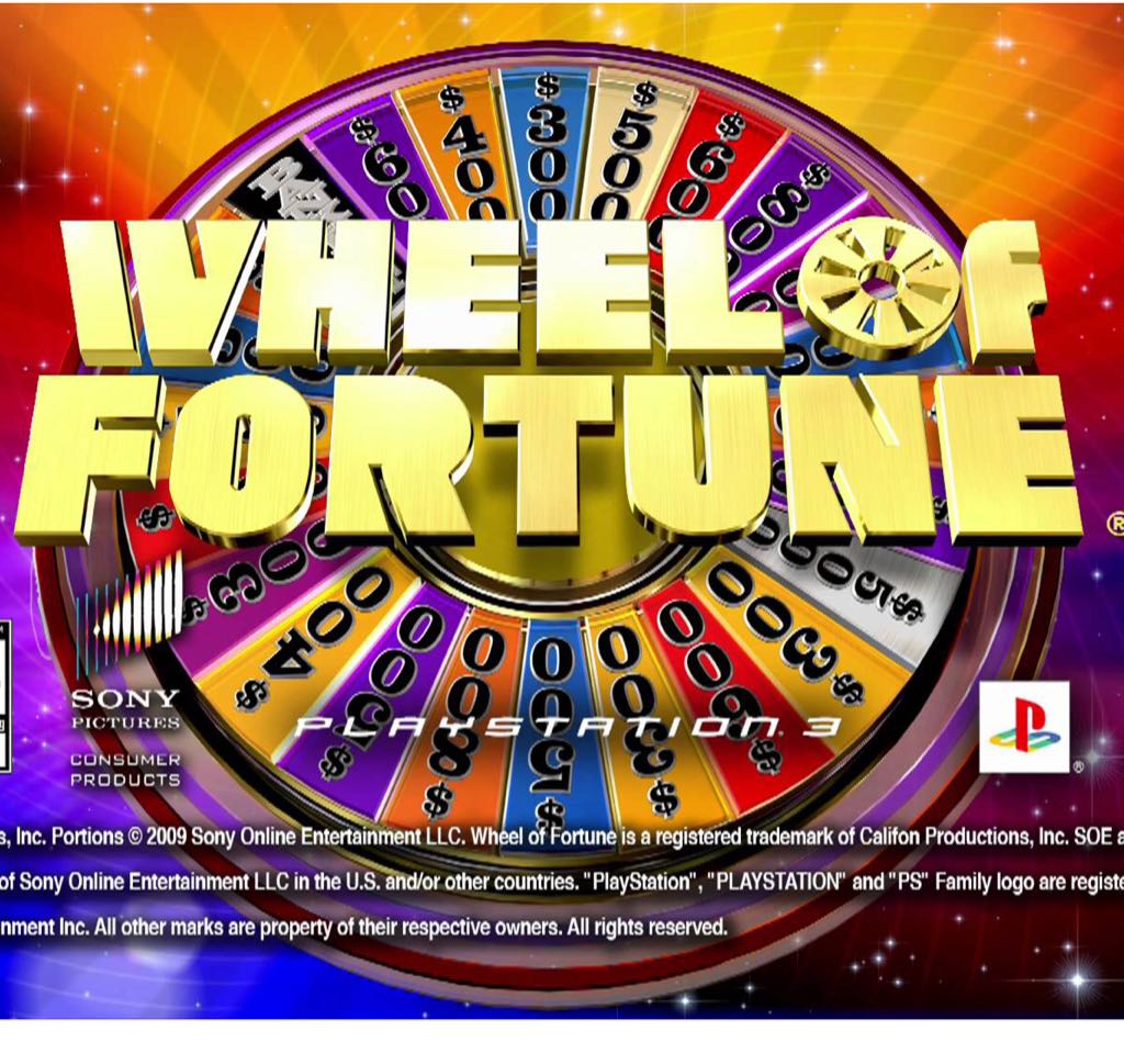 Wheel of Fortune - Sony PlayStation Network (PSN) (1-3) video game collectible - Main Image 1