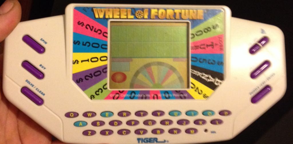 Wheel of Fortune - Tiger Electronic video game collectible - Main Image 1