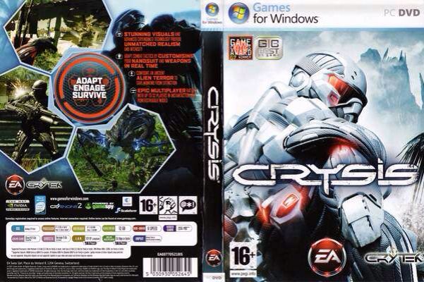 Crysis - Microsoft Xbox 360 ((EA) Electronic Arts) video game collectible - Main Image 2