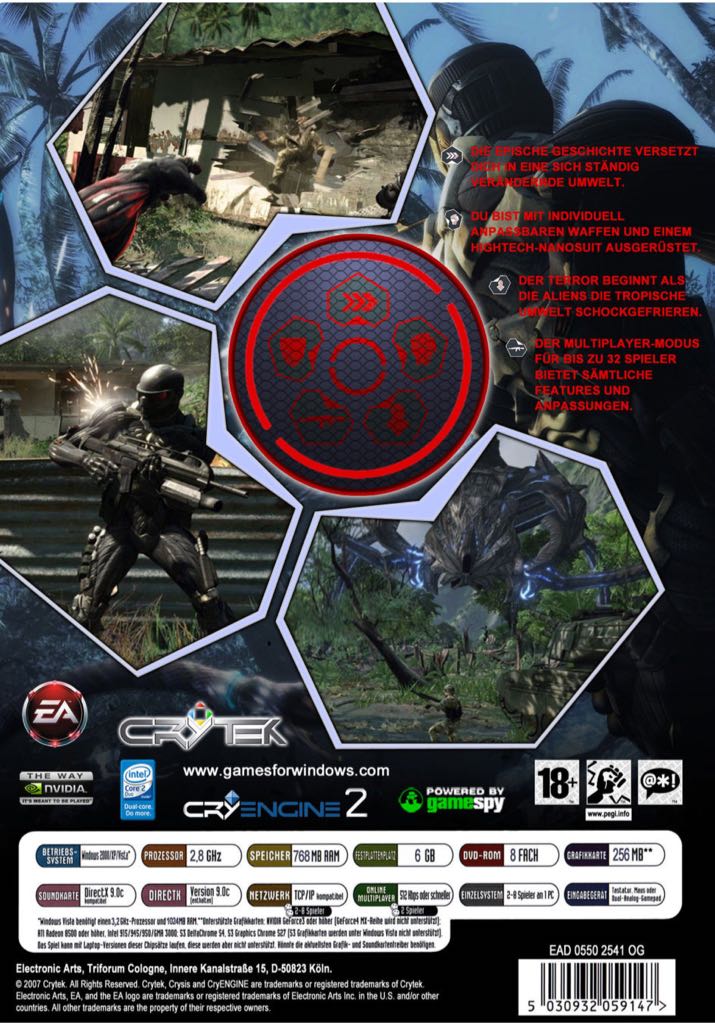 Crysis - Sony PlayStation 3 (PS3) (Crytek - 1) video game collectible - Main Image 2