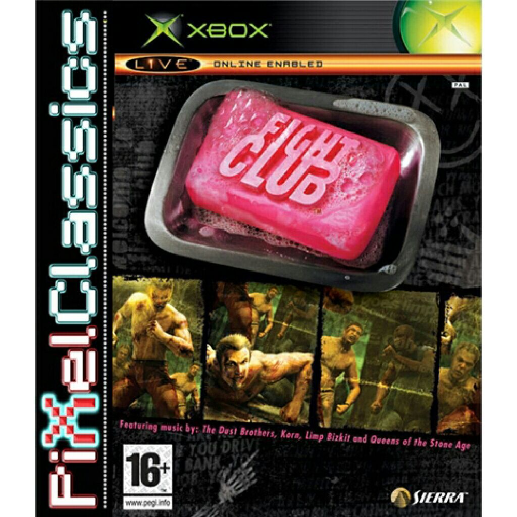 Fight Club - Microsoft Xbox (Sierra - 2) video game collectible [Barcode 3348542192669] - Main Image 1