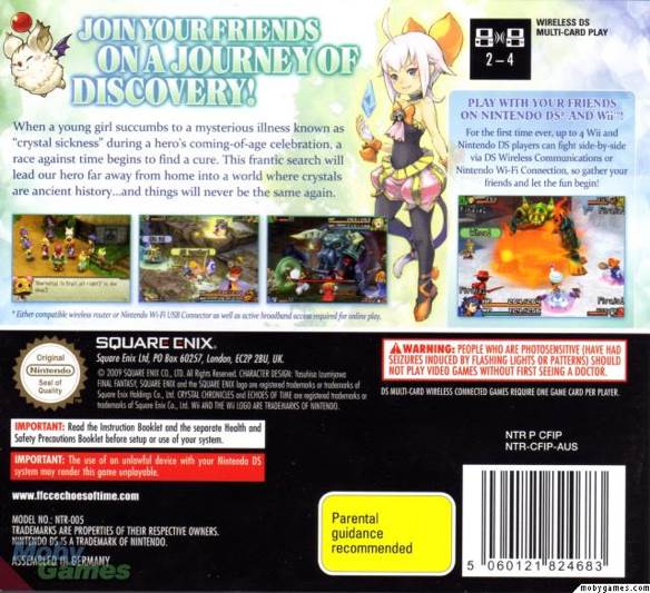 Final Fantasy Crystal Chronicles: Echoes of Time - Nintendo DS (Square Enix - 1) video game collectible [Barcode 5060121824683] - Main Image 2