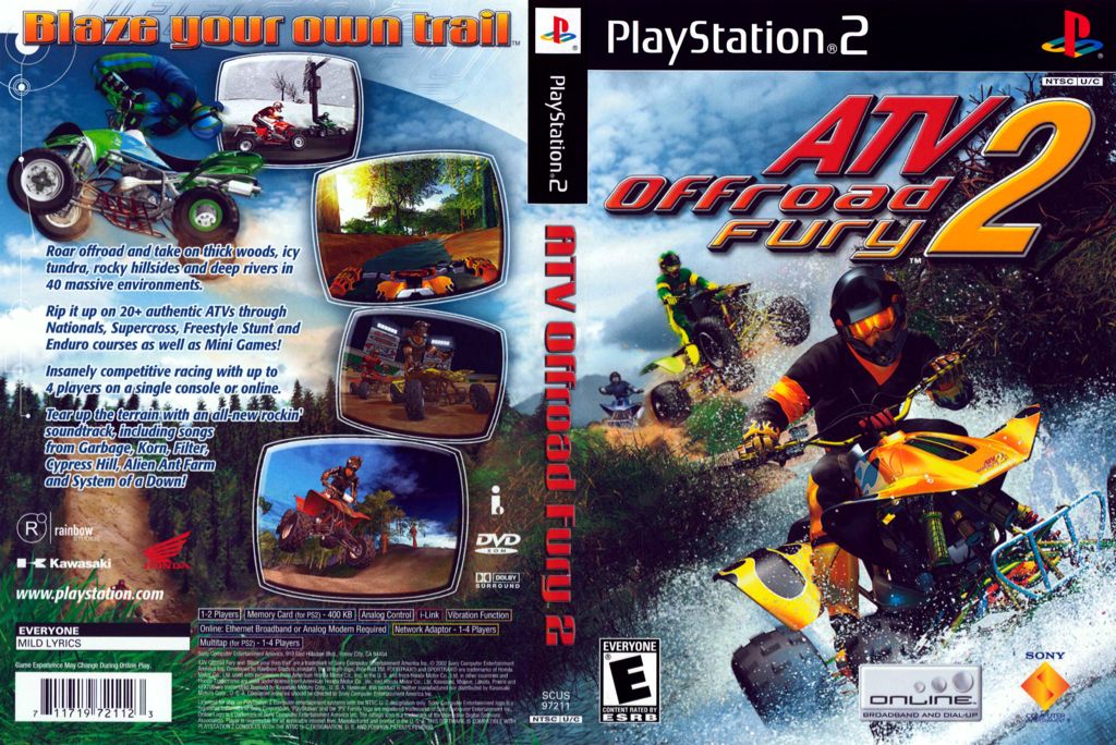 ATV Offroad Fury 2 NOT FOR SALE Copy - Sony PlayStation 2 (PS2) (THQ - 1-2) video game collectible [Barcode 4005209047869] - Main Image 2
