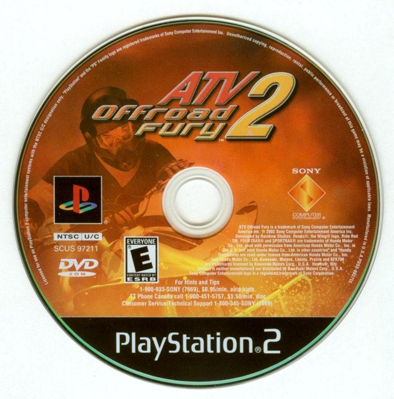 ATV Offroad Fury 2 - Sony PlayStation 2 (PS2) (Sony Computer Entertainment - 4) video game collectible [Barcode 711719721123] - Main Image 3