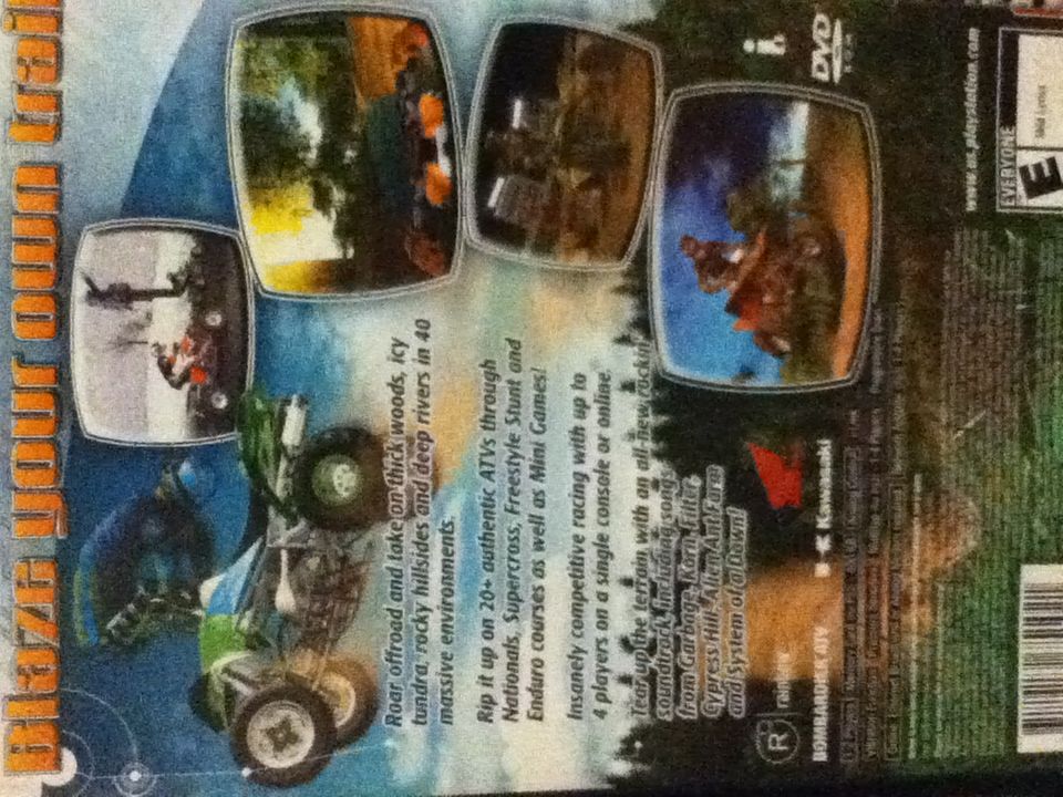 ATV Offroad Fury 2 - Sony PlayStation 2 (PS2) (Sony Computer Entertainment - 1-2) video game collectible [Barcode 711719751021] - Main Image 2