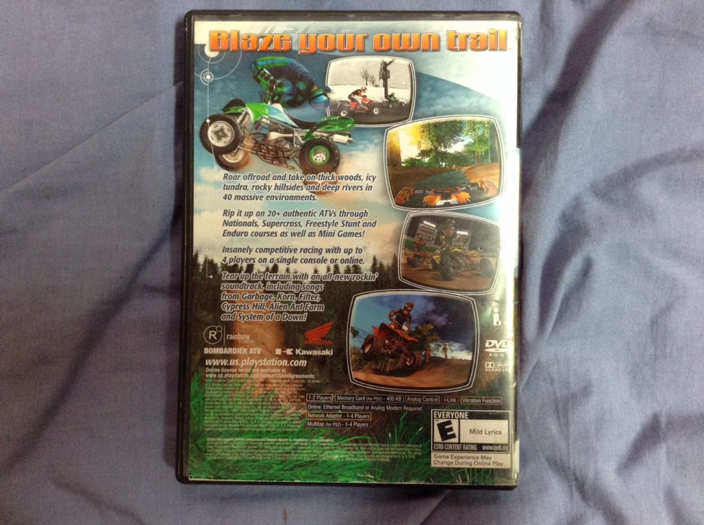 ATV Offroad Fury 2 - Sony PlayStation 2 (PS2) (1-2 (1-4 with Multitap or Network Adaptor)) video game collectible - Main Image 2