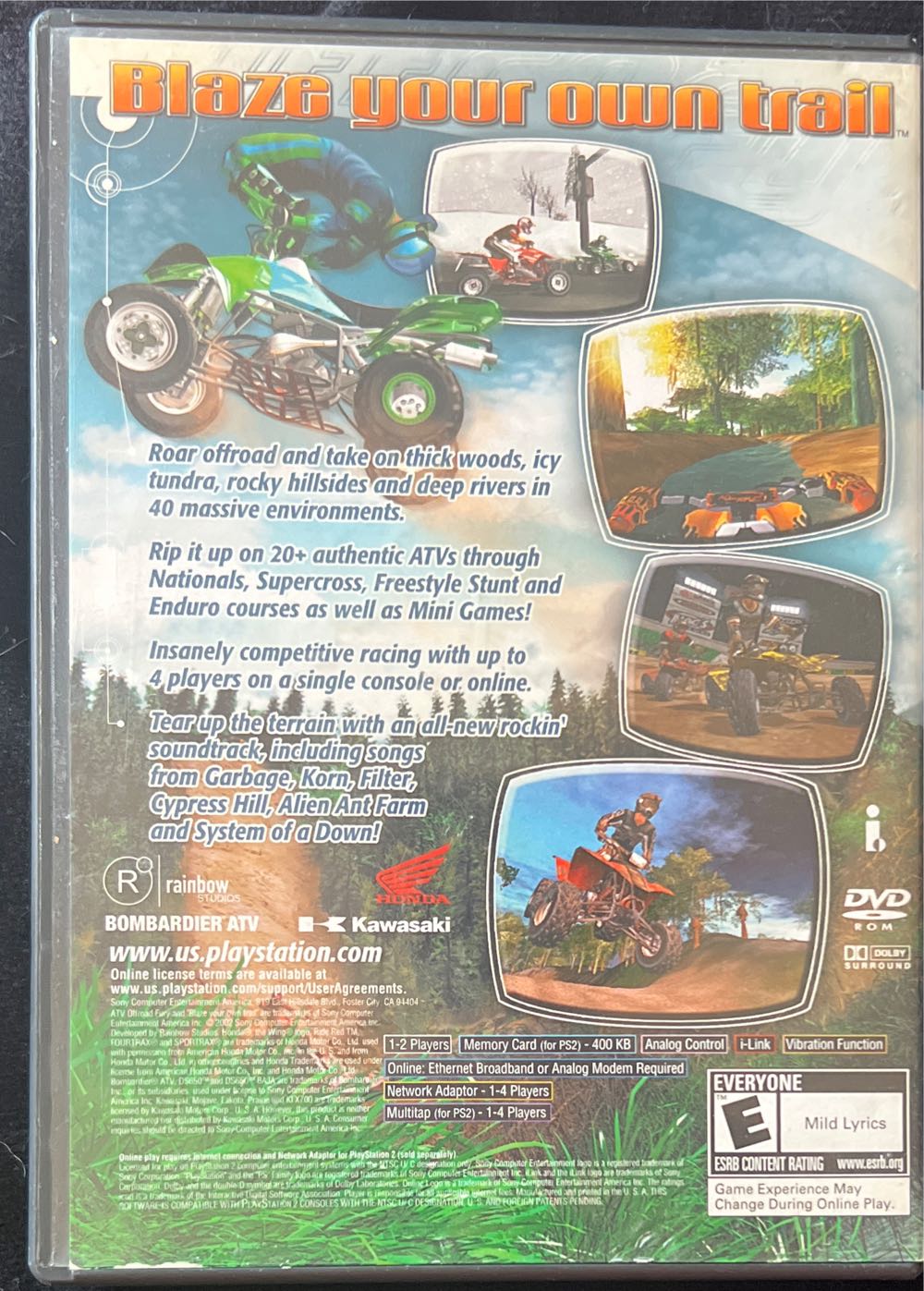 ATV Offroad Fury 2 - Sony PlayStation 2 (PS2) video game collectible - Main Image 2