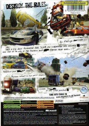 Burnout 3: Takedown - Microsoft Xbox (Electronic Arts/EA Games - 1-2) video game collectible [Barcode 014633148343] - Main Image 2