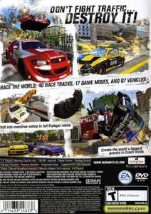 Burnout 3: Takedown - Sony PlayStation 2 (PS2) (Electronic Arts - 1-2) video game collectible [Barcode 5030931039188] - Main Image 2