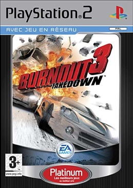 Burnout 3: Takedown - Sony PlayStation 2 (PS2) (Electronic Arts - 1) video game collectible [Barcode 5030931046322] - Main Image 1