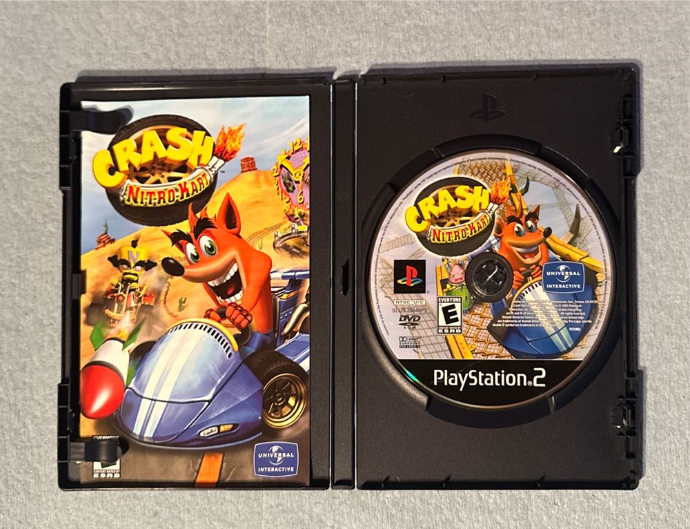 Crash:  Nitro Kart - Sony PlayStation 2 (PS2) video game collectible - Main Image 4