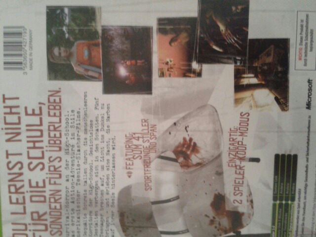 Obscure - Microsoft Xbox (Atari - 2) video game collectible [Barcode 3563650427193] - Main Image 2