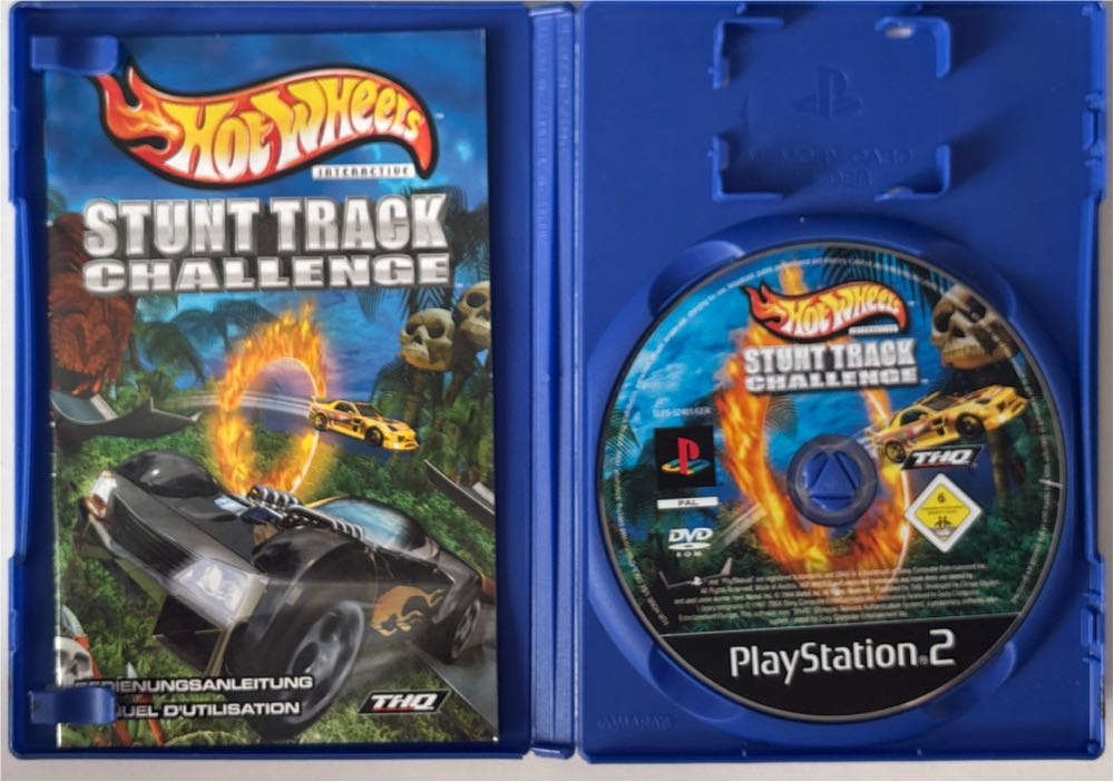 Hot Wheels: Stunt Track Challenge - Sony PlayStation 2 (PS2) (2) video game collectible [Barcode 4005209056892] - Main Image 3
