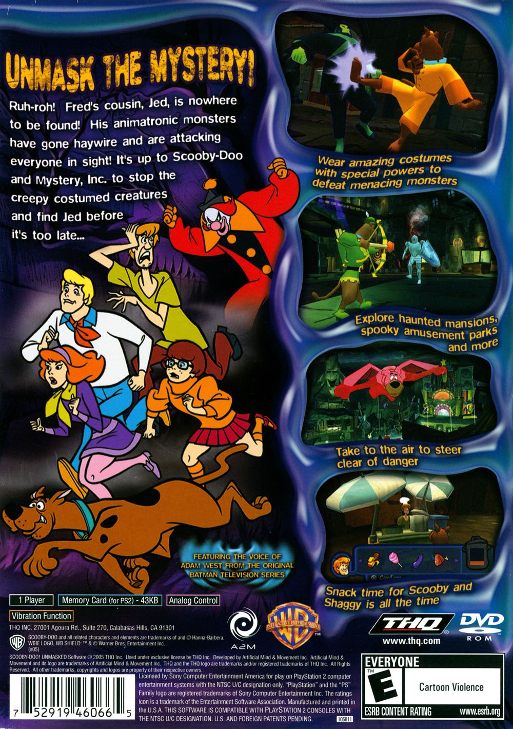 Scooby Doo Unmasked - Sony PlayStation 2 (PS2) video game collectible - Main Image 2