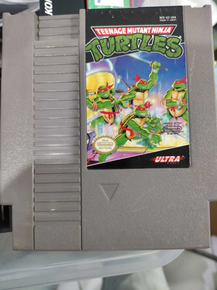TMNT: Teenage Mutant Ninja Turtles - Nintendo Entertainment System (NES) video game collectible - Main Image 3