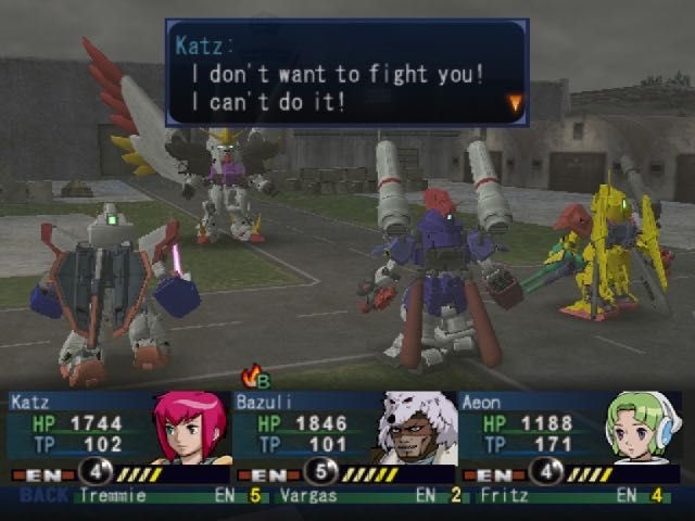 MS Saga: A New Dawn - Sony PlayStation 2 (PS2) (Bandai - 1) video game collectible [Barcode 722674100465] - Main Image 3