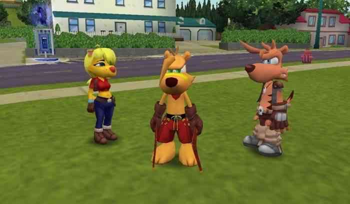 Ty: The Tasmanian Tiger - Sony PlayStation 2 (PS2) (EA Games - 1) video game collectible [Barcode 5030930032753] - Main Image 2