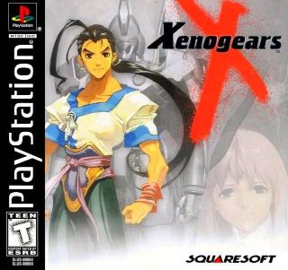 Xenogears - Sony PlayStation (SquareSoft - 1) video game collectible [Barcode 662248998022] - Main Image 1