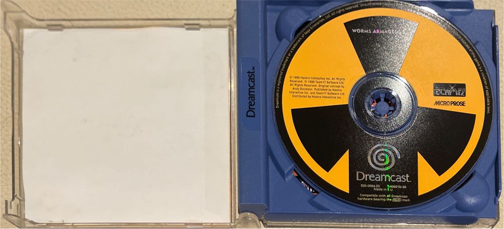 Worms Armageddon - Sega Dreamcast (Hasbro Interactive - 1-4 Players) video game collectible [Barcode 5023117543326] - Main Image 3