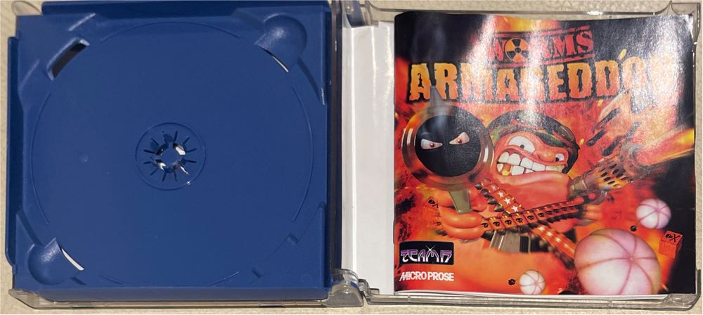 Worms Armageddon - Sega Dreamcast (Hasbro Interactive - 1-4 Players) video game collectible [Barcode 5023117543326] - Main Image 4
