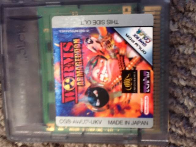 Worms: Armageddon - UNBOXED - Nintendo Game Boy Color video game collectible - Main Image 2