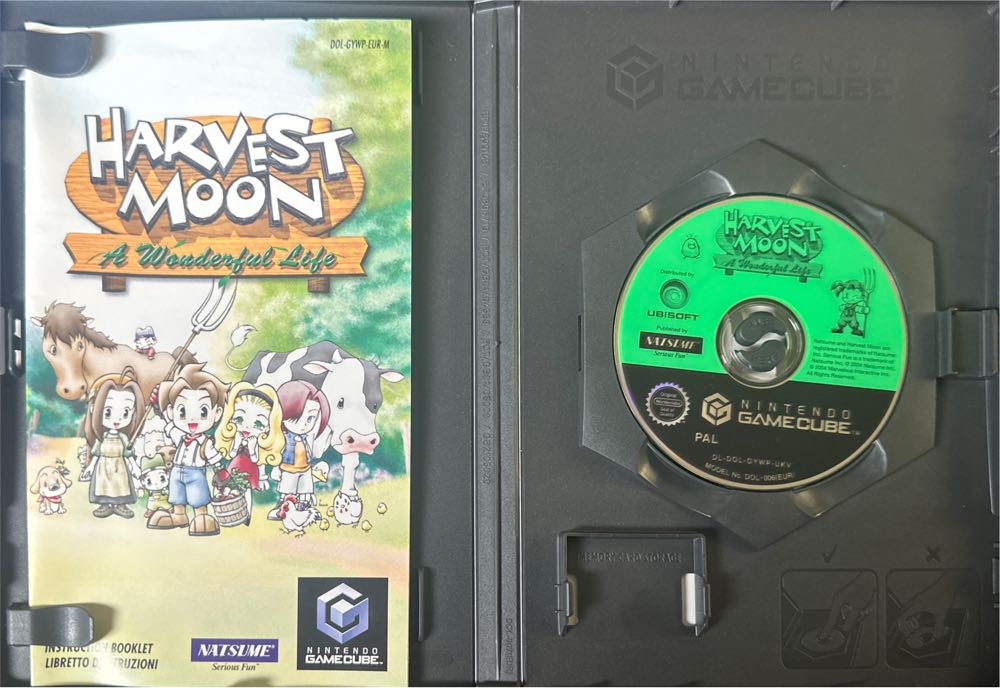 Harvest Moon - A Wonderful Life - Nintendo GameCube (Natsume Co., Ltd. - 1) video game collectible [Barcode 3307210147479] - Main Image 3