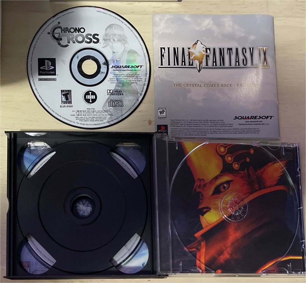 Chrono Cross - Sony PlayStation (SquareSoft - 1) video game collectible [Barcode 662248900087] - Main Image 4