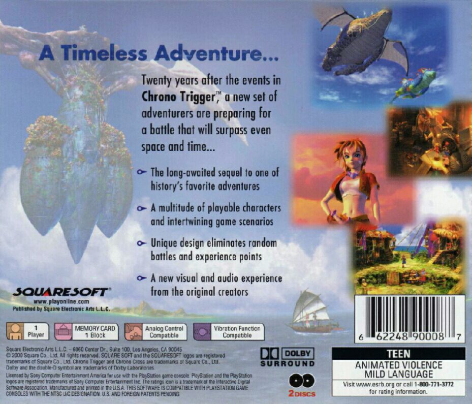 Chrono Cross - Sony PlayStation video game collectible - Main Image 2