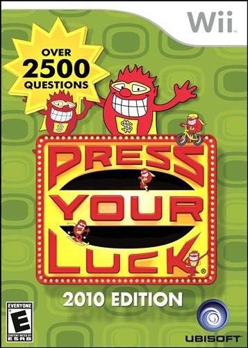 Press Your Luck: 2010 Edition - Nintendo Wii (Ubisoft - 1-2) video game collectible - Main Image 1