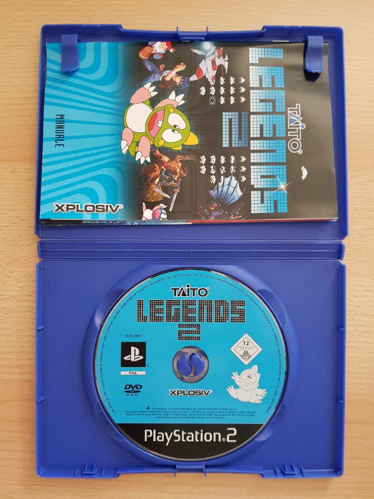 Taito Legends 2 - Sony PlayStation 2 (PS2) (Explosiv) video game collectible [Barcode 5017783022476] - Main Image 3