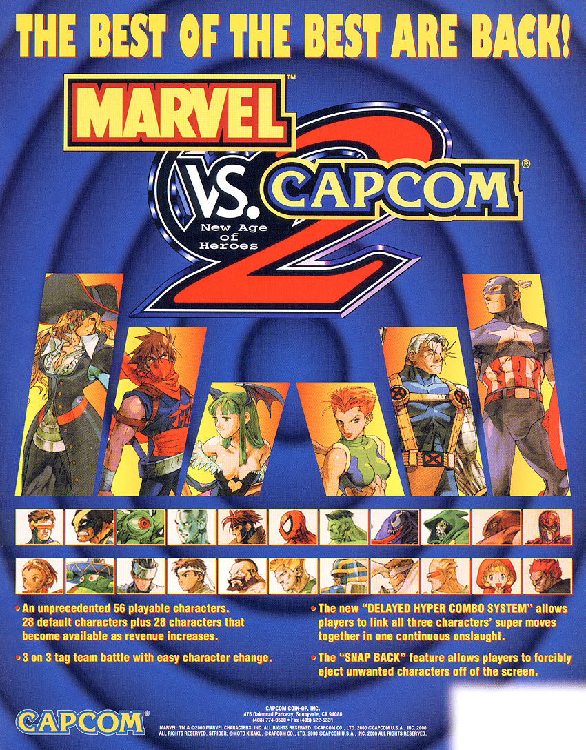 Marvel vs. Capcom 2 - Sega Dreamcast (Capcom - 2) video game collectible [Barcode 013388250103] - Main Image 3