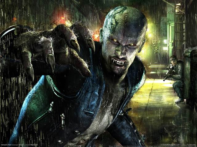 Vampire Rain - Microsoft Xbox 360 (1) video game collectible [Barcode 882224485319] - Main Image 2