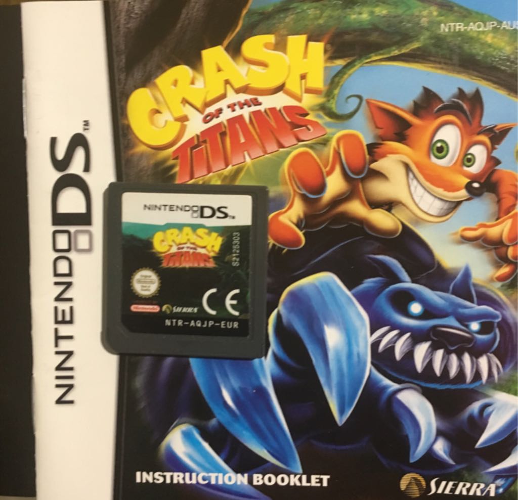 Crash of the Titans - Nintendo DS (Sierra) video game collectible [Barcode 020626726436] - Main Image 2