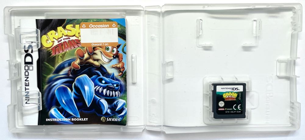 Crash of the Titans - Nintendo DS (Sierra - 1) video game collectible [Barcode 3348542212596] - Main Image 3