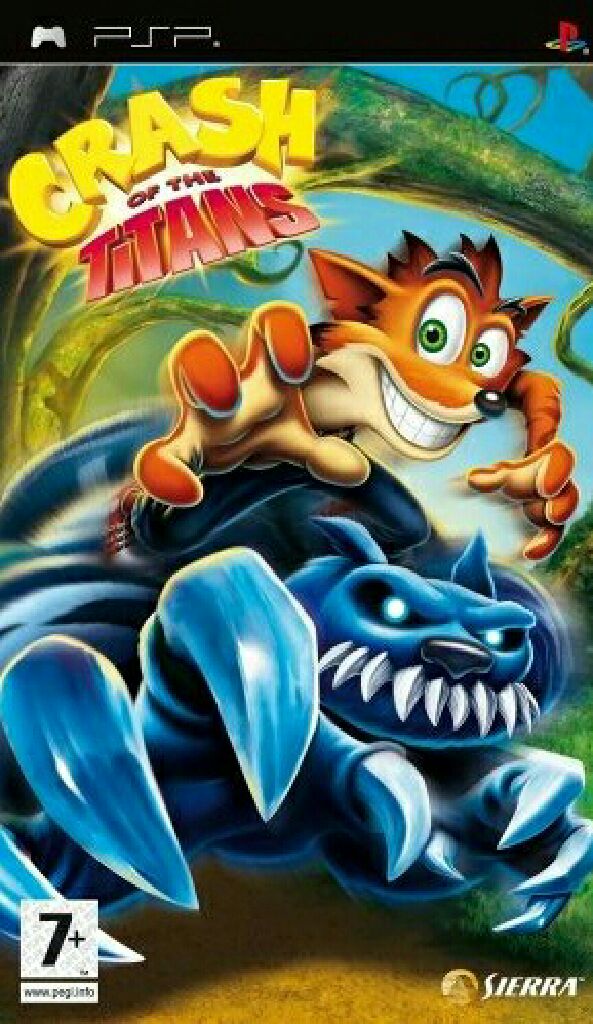 Crash of the Titans - Sony PlayStation Portable (PSP) video game collectible [Barcode 5030917096136] - Main Image 1