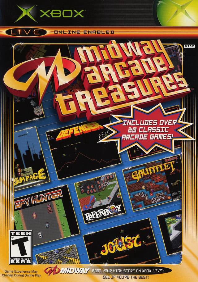 Midway Arcade Treasures 1 - Microsoft Xbox (Midway - 4) video game collectible - Main Image 1