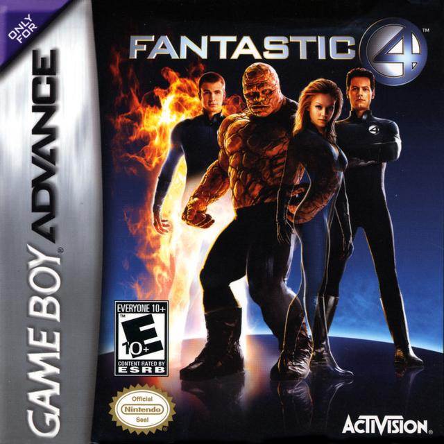 Fantastic Four - Nintendo Game Boy Advance (GBA) (Activision/Marvel Games/20th Century Games) video game collectible - Main Image 1