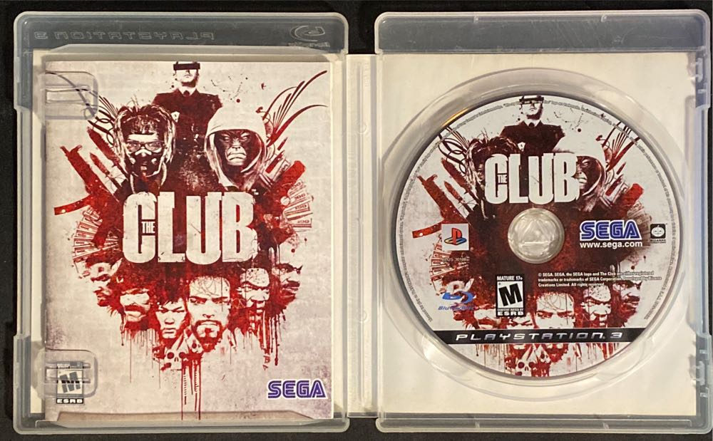 The Club - Sony PlayStation 3 (PS3) (Sega - 1) video game collectible [Barcode 010086690118] - Main Image 3