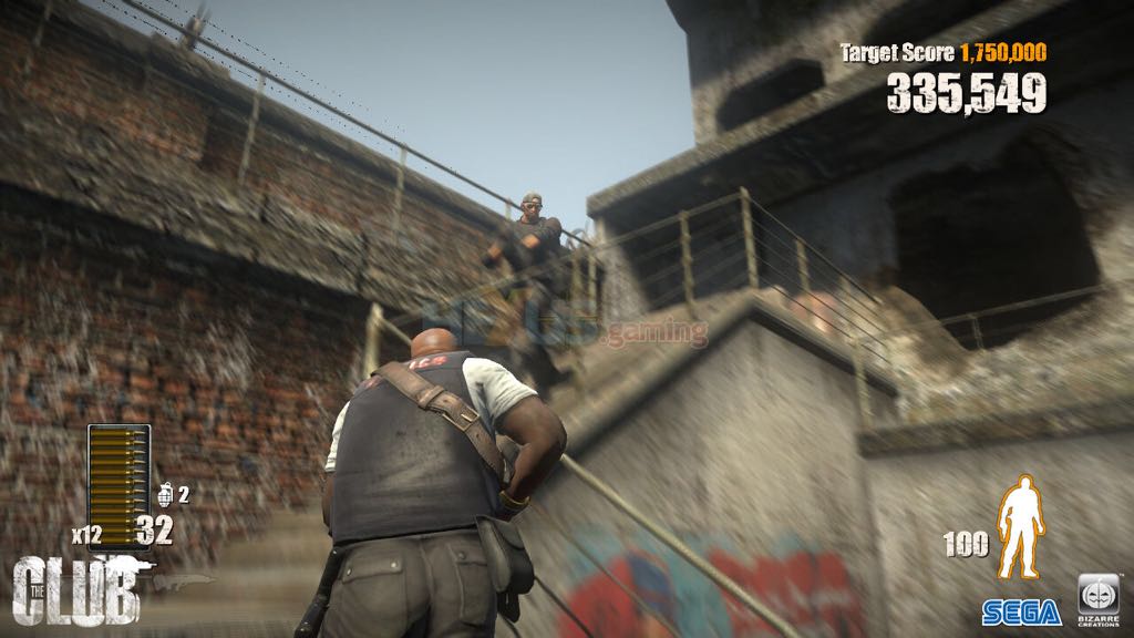 Club, The - PC (SEGA of America, Inc.) video game collectible [Barcode 010086852165] - Main Image 2