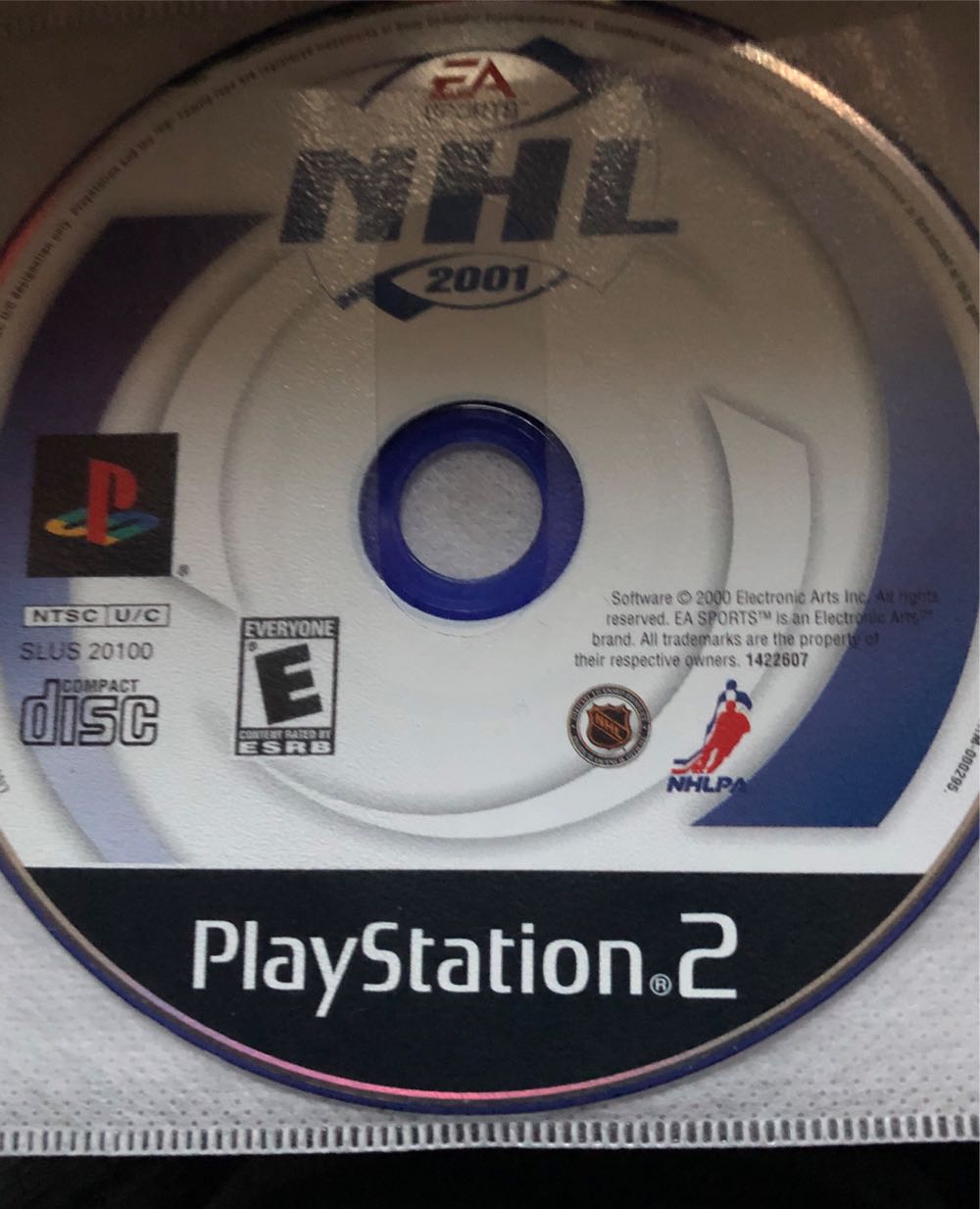 NHL 2001 - Sony PlayStation 2 (PS2) (Electronic Arts/EA Games - 1-2) video game collectible [Barcode 5030930024512] - Main Image 4