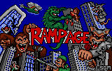 Rampage - Atari Lynx (Atari Corporation - 4) video game collectible [Barcode 077000504876] - Main Image 3