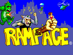 Rampage - Sega Master System (Activision) video game collectible - Main Image 3