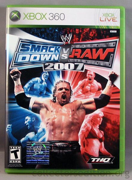 WWE SmackDown VS. Raw 2007 - Microsoft Xbox 360 video game collectible [Barcode 4005209092593] - Main Image 3